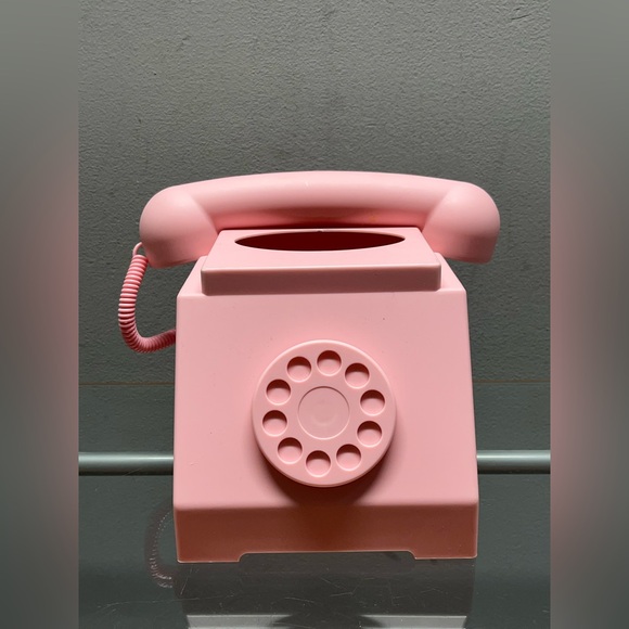 Toys | Retro Pink Rotary Phone Decor | Poshmark